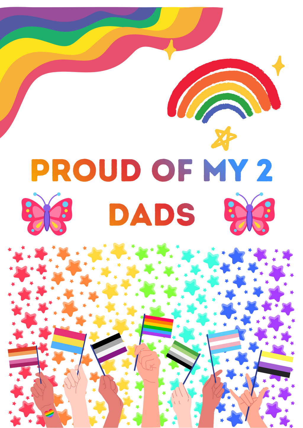 Proud of my 2 Dad's