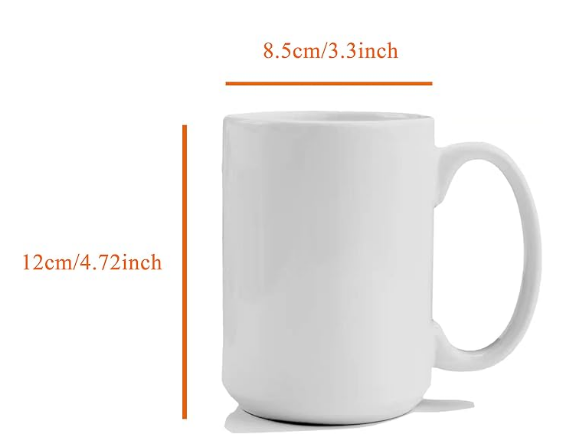 Custom Coffee Mug with Harley-Davidson with Person Name on it.